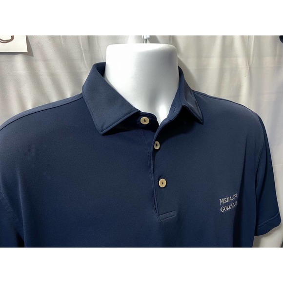 Peter Millar Summer Comfort Golf Polo Shirt Mens Medium Summer Comfort - Picture 6 of 7